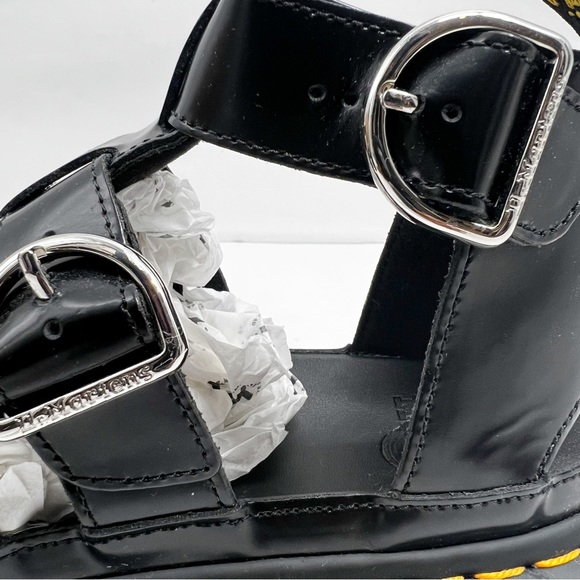 Dr MARTEN MACKAYE LEATHER STRAP SANDALS - Picture 13 of 16